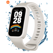 Xiaomi Smart Watch Fitness Tracker, 1.47'' TFT Display, 21-Day Battery Life, 50 Fitness Modes, 50m Water Resistant, Smart Band 9 active, Cheese white