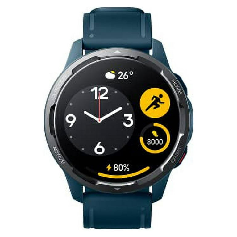 Xiaomi Watch S1 Active, 1.43 AMOLED Display, 117 Fitness Modes, 19  Professional Modes, 200+ Watch Faces, Exquisite Metal Bezel, Dual-Band GPS,  12
