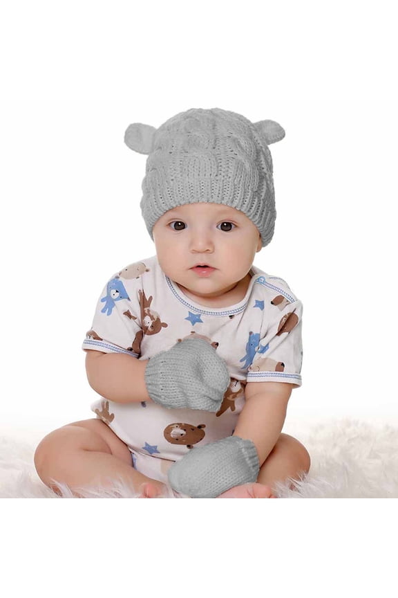 Baby Girl Hats 6-12 Months Birthday Hats for Kids 1 Infant Fleece Beanies 6-12 Months Caps 6-12 Months Winter Clothes 0-3 Months Gorritos Para Recien Nacidos NiñOs 2024