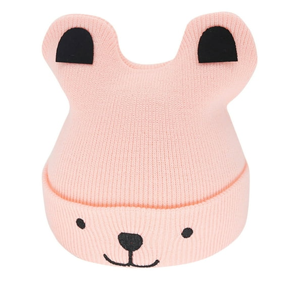 Xiaoshan Newborn Girl Hats Set Birthday Hats for Kids 1 Newborn Fleece Beanies Baby Boy Organic Caps 0-6 Months Winter Clothes Gorros Para Bebes Recien Nacidos 2024