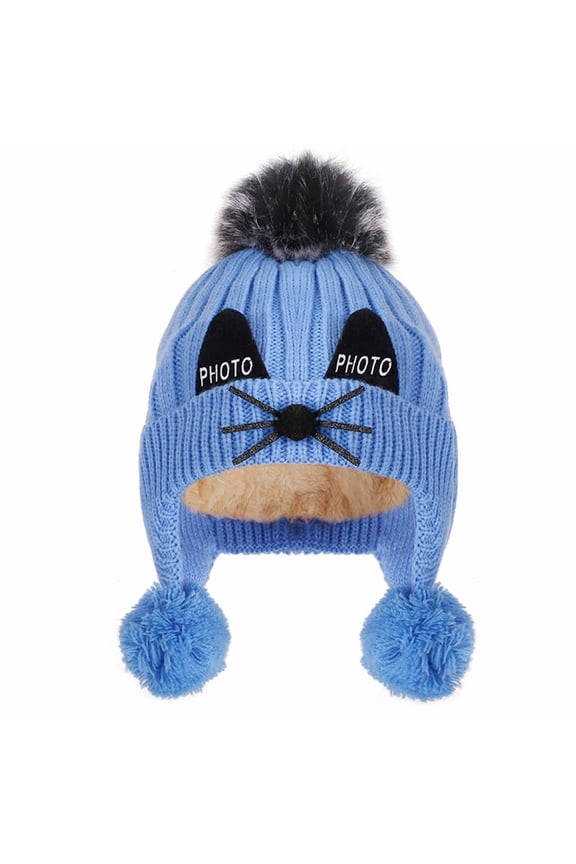 Newborn Hats for Baby Girls Organic Cotton Birthday Hats for Kids Beanie Custom Caps 6-12 Months Fancy Winter Hats 18-24 Months Gorros Para Bebes NiñOs De 6 A 12 Meses