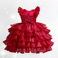 thumbnail image 1 of Xiaowennn Children's Mesh Dress Dress Stylish Little Girl Dress Girls Sleeveless Dress, 1 of 8