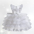 thumbnail image 1 of Xiaowennn Children's Mesh Dress Dress Stylish Little Girl Dress Girls Sleeveless Dress, 1 of 8