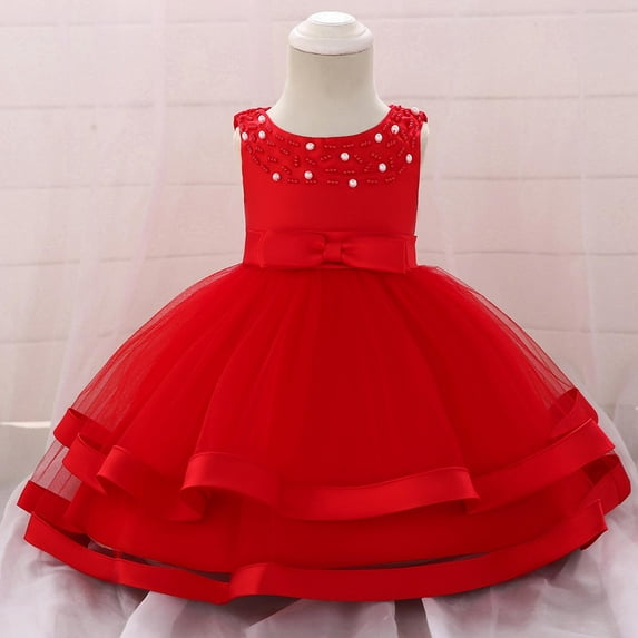 Xiaowennn Girls Flower Dresses For Wedding Party Pageant Dress 3 9 Years 4 Years Old Girl Clothes