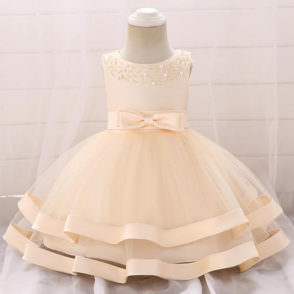 Xiaowennn Girls Flower Dresses For Wedding Party Pageant Dress 3 9 Years 4 Years Old Girl Clothes