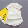 thumbnail image 1 of Xiaowennn Summer Flower Cheongsam Kid Qipao Children Dress Skirt Tang Suit Cute Toddler Kids Chinese Traditional Dress 4 Years Old Girl Clothes, 1 of 3