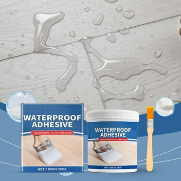 Xiaowjjj Transparent External Wall Roof Roof Tile Leak Glue(100ml) Wall Filler Kitchen Sandpaper for Drywall Drywall Mud Mixture Drywall Fabric Drywall Kits Vintage Plaster Wall 5 Minute Crafts