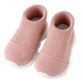 thumbnail image 1 of Xiaoxatg Boys Girls Sneakers Baby Sneakers First Walking Shoes Soft Sole Footwear Breathable Comfortable For Toddlers Boys Girls Everyday 9 Pink, 1 of 3