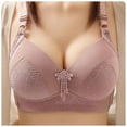 thumbnail image 1 of Xiaoxatg Comfortable Seamless Full Coverage Bra For Women Wireless Bras With Soft Support Regular And Plus Size 36ddd Sports Bras for Women, 1 of 9
