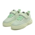 thumbnail image 1 of Xiaoxatg Everyday Casual Girls Sneakers For Kids Lightweight Breathable Athletic School Footwear With Secure Fit Design 10.5-11 Years Green, 1 of 9