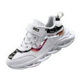 thumbnail image 1 of Xiaoxatg Kids Athletic Footwear for Girls and Boys Seasonal Comfort School Sports Play 4-4.5 Years White, 1 of 6