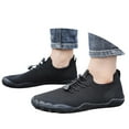 thumbnail image 1 of Xiaoxatg Lightweight Women's Water Shoes for Hiking Swimming Beach Walking and Outdoor Sports - Quick-Dry Barefoot Sneakers for All Seasons 7.5 Black, 1 of 9