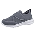 thumbnail image 1 of Xiaoxatg Men's Casual On Shoes Comfortable Breathable Non Walking Sneakers for Wide Feet Soft Sole Lightweight Loafer 6.5 Grey, 1 of 9