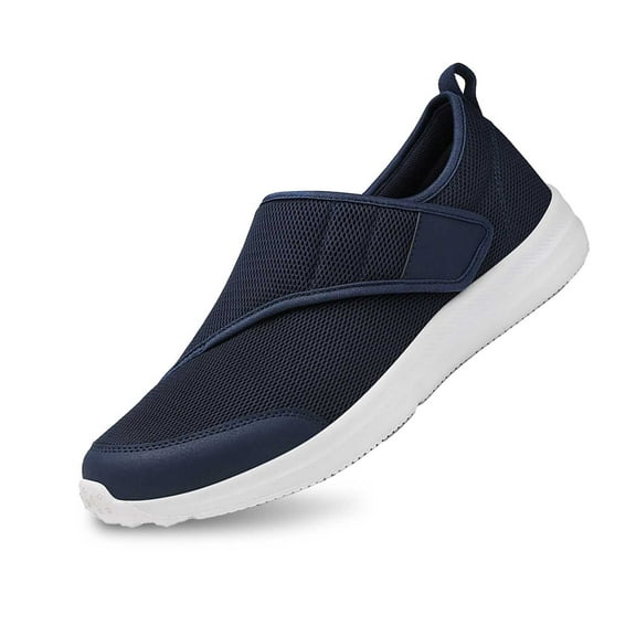 Xiaoxatg Men's Casual On Shoes Comfortable Non- Walking Sneakers for Everyday Use - Lightweight Loafers Suitable for Outdoor Activities 11 Blue