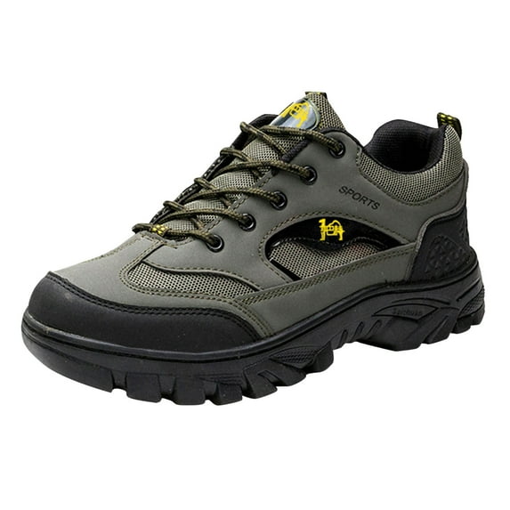 Xiaoxatg Men's Casual Shoes Walking Shoes for Men Fashion Loafers Breathable Hiking Footwear 9 Green
