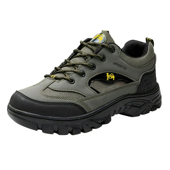 Xiaoxatg Men's Casual Shoes Walking Shoes for Men Fashion Loafers Breathable Hiking Footwear 9 Green