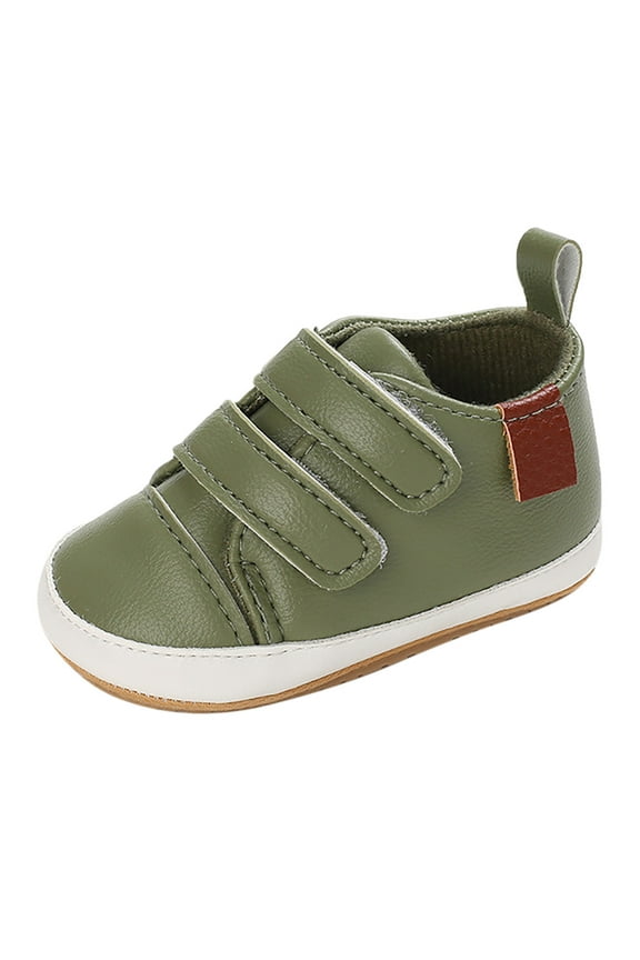Spring Summer Toddler Athletic Walking Shoes Breathable Flexible Sole Lightweight Design for Kids Comfort 0-6 Months Green