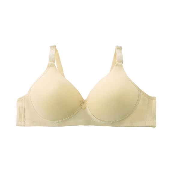 Xiaoxatg Super Froncé Doux Et Confortable Sans Armatures Soutien Gorge Push Up Pour Femme Lingerie De Sport Soutien Gorge Sans Armatures Sports Bras