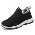 thumbnail image 1 of Xiaoxatg Winter Style Sneakers for Women - Warm Comfortable Thick Boots Athletic Footwear for Various Activities 7 Black, 1 of 6