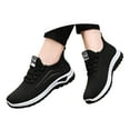 thumbnail image 1 of Xiaoxatg Women's Breathable On Sneakers Comfortable Athletic Footwear Ideal for Gym Outdoor Activities Casual Walks and Travel 7.5 Black, 1 of 9