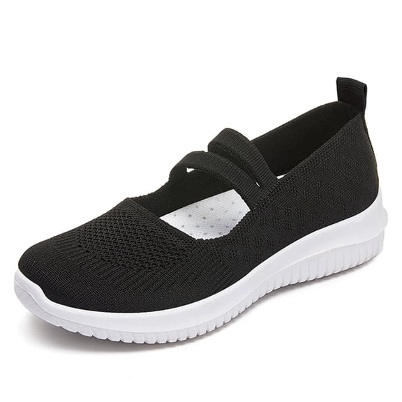 Xiaoxatg Women's Casual Shoes Comfortable Solid Color Flat Half Slippers for Everyday Wear and Relaxing Outings 8 Black