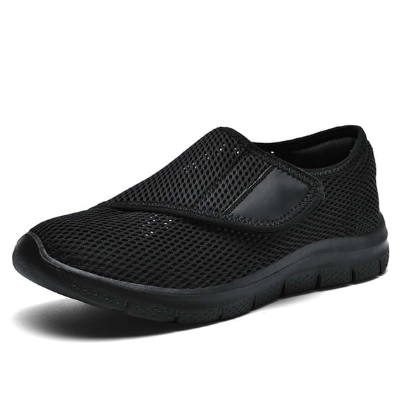 Xiaoxatg Women's Casual Shoes Lightweight Solid Color Sneakers for Spring and Summer Outdoor Activities Comfortable Walking Footwear 10.5 Black