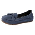 thumbnail image 1 of Xiaoxatg Women's Casual Shoes for Every Occasion -On Design with Tassels for All-Day Comfort Ideal for Spring and Summer Outings 6.5 Navy, 1 of 9