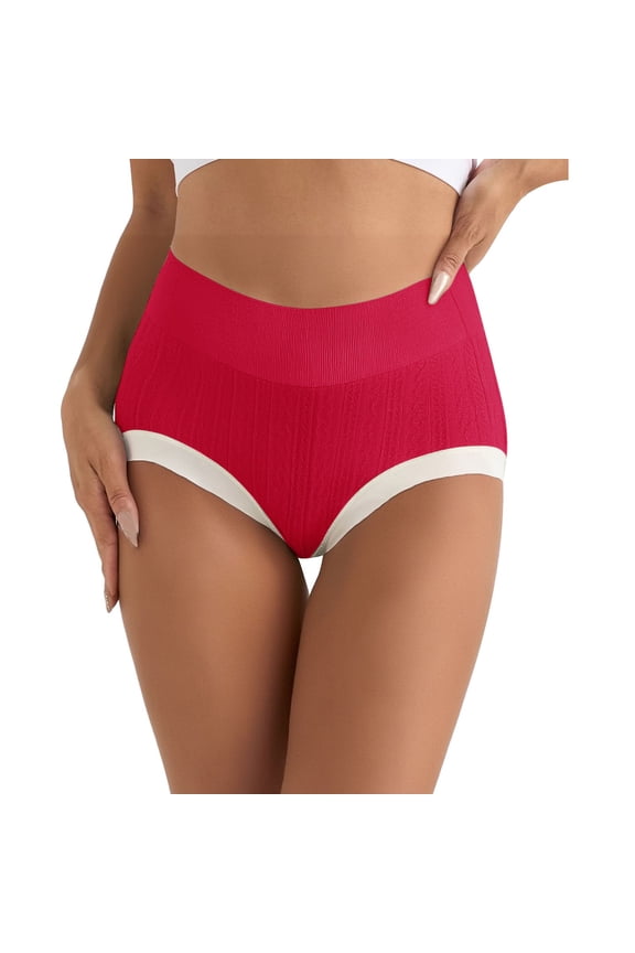 Women's Panties Women Underwear High Waist Panties Full Coverage Briefs Soft Strech Breathable Granny Panties for Women plus Size