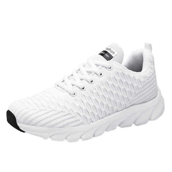 Xiaoxatg Women's Sneakers Athletic Sneakers For Comfortable Sports Shoes Ideal Supportive Footwear For Everyday Use Stylish Performance and Versatile Design 6 White