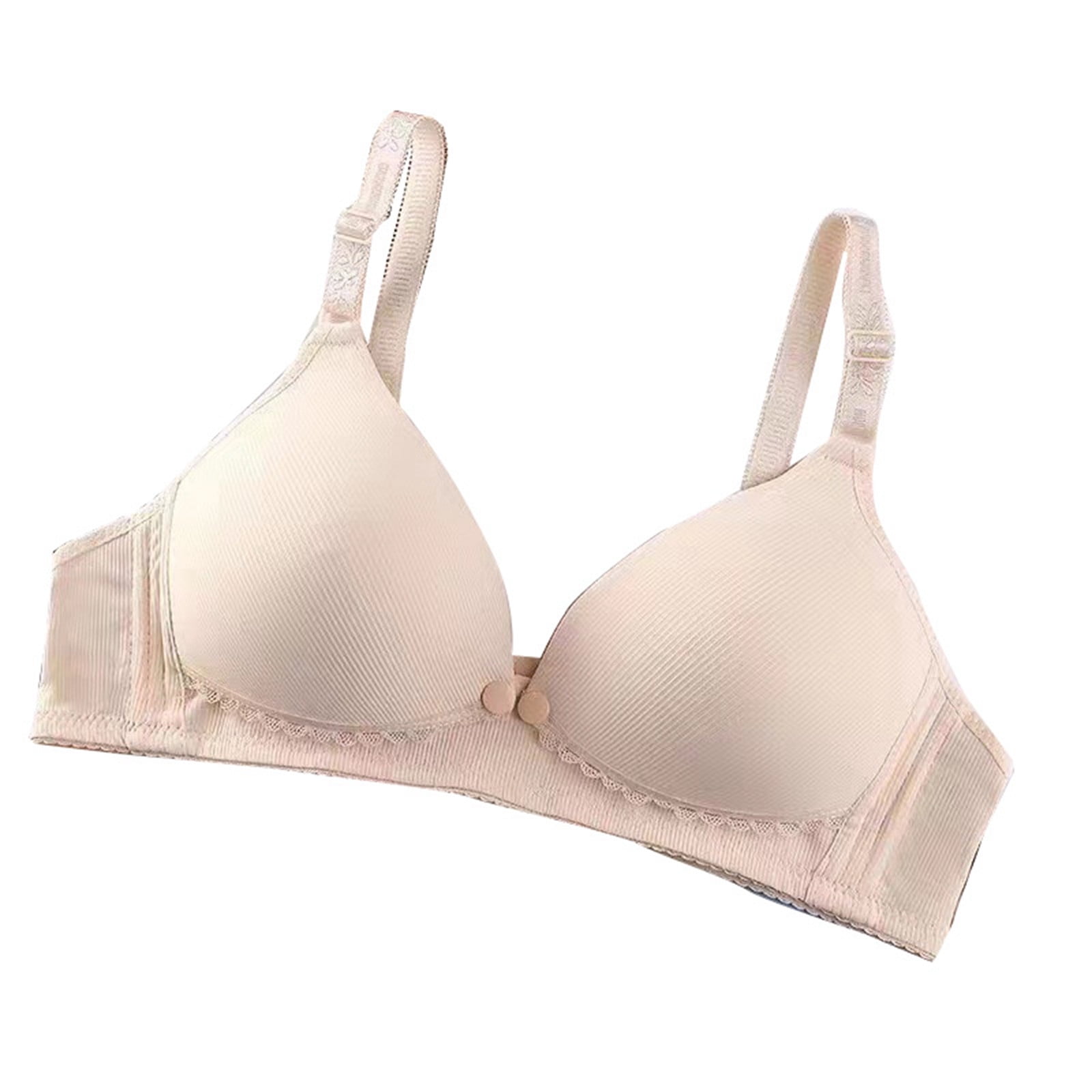 Xiaoxatg Women's Wire Nursing Bra Front Opening Maternity Bra For ...