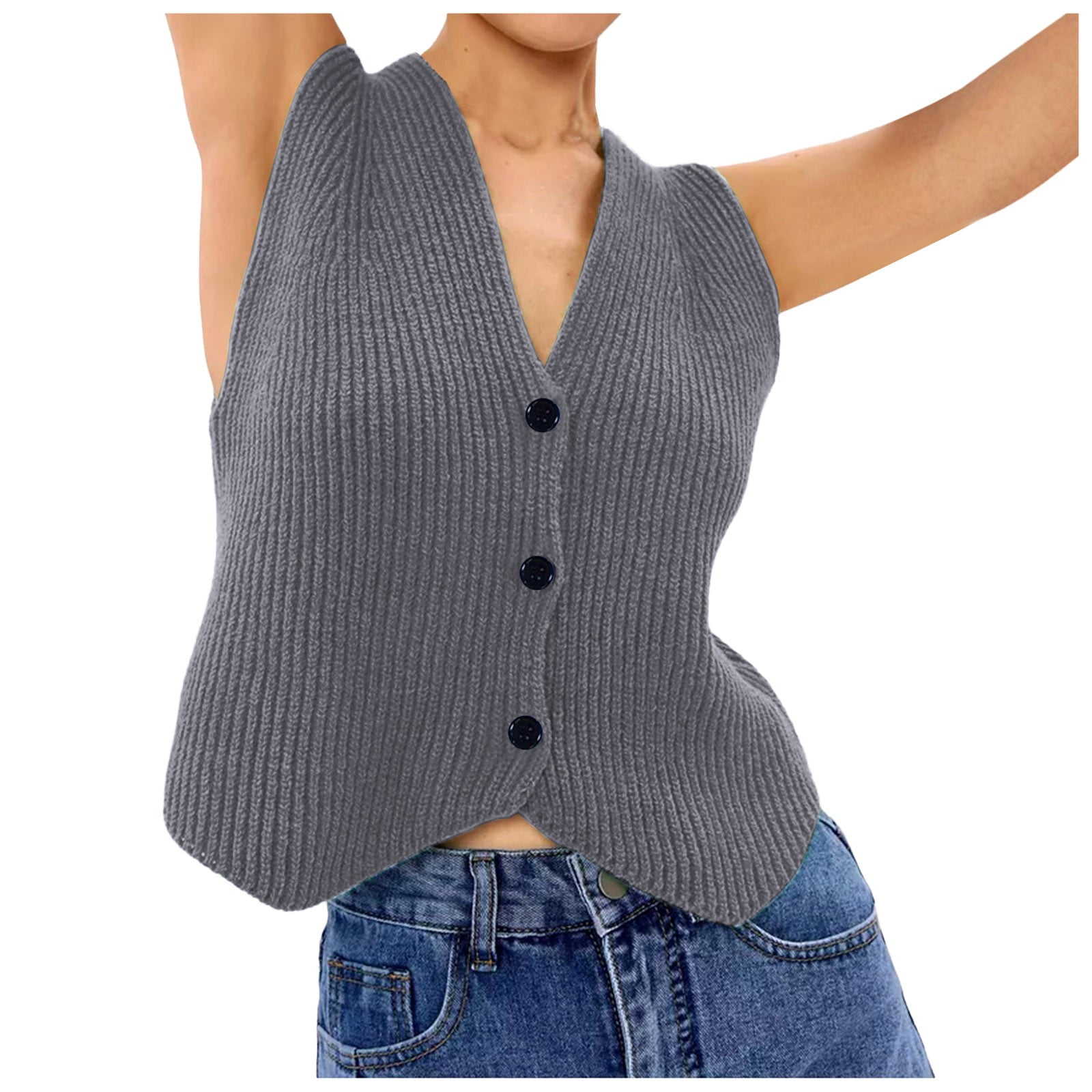 Women’s Sleeveless Knit Vest