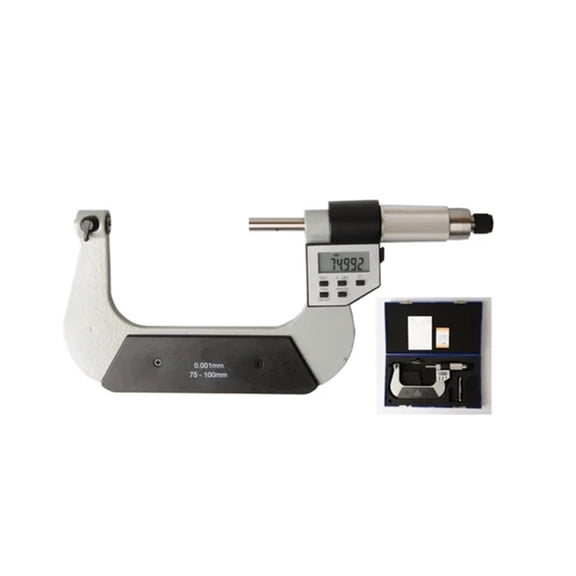 Xibei Brand 0-25mm 25-50mm 50-75mm 75-100mm Digital Screw Thread Micrometers With Double Measuring Forces ,Easy to Operate