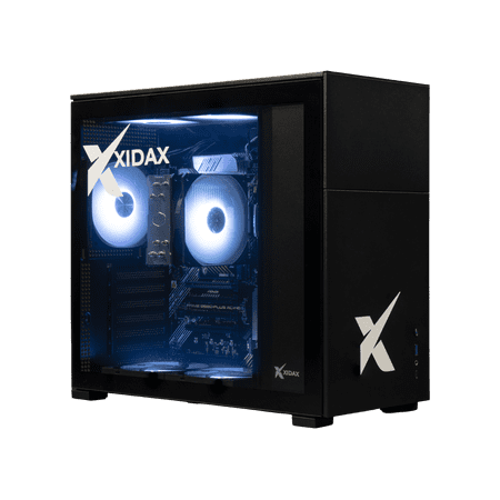 Xidax X-2 Gaming PC - AMD Ryzen 5 5600GT w/ Radeon Vega 7 Graphics | 16GB 3600Mhz DDR4 | 1TB M.2 NVMe SSD | Window 11 Home Xen Black - Assembled & Tested in Utah