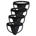 thumbnail image 1 of Xidunhg Men's Briefs Jockstrap Underwear Black/4pack XL, 1 of 3