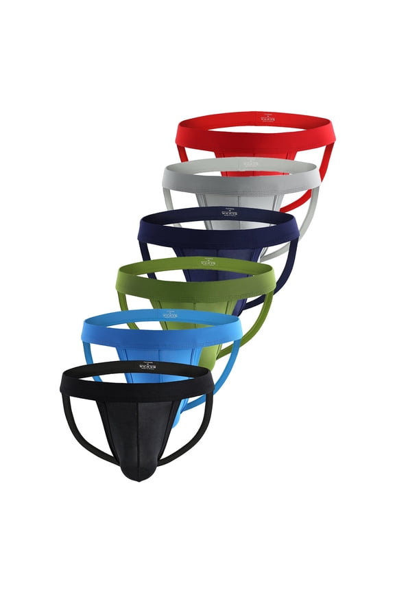 Men's Briefs Jockstrap Underwear Multi/6pack XL