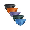 thumbnail image 1 of Xidunhg Men's Briefs Low Rise Bikini Underwear 5pack L, 1 of 4