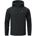 thumbnail image 1 of Xidunhg Men's Softshell Jacket with Hood Waterproof Windbreaker Lightweight Rain Shell Jacket for Outdoor Hiking Travel, 1 of 9
