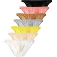 thumbnail image 1 of Xidunhg Men's Thin Bikini Low Waist Underwear Sexy Ice Silk Briefs 7pack S, 1 of 5