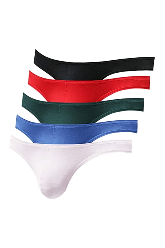 Men's Underwear G-String Quick-Drying Comfortable T-Back Multi/5pack M