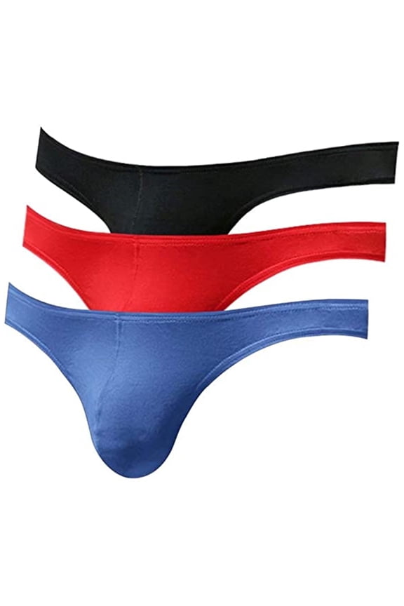 Men's Underwear G-String Quick-Drying Comfortable T-Back Multi01/3pack L