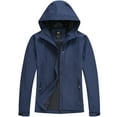 thumbnail image 1 of Xidunhg Women's Lightweight Jacket Waterproof Packable with Hood Cycling Bike Outdoor Jacket Windbreaker Navy M, 1 of 12