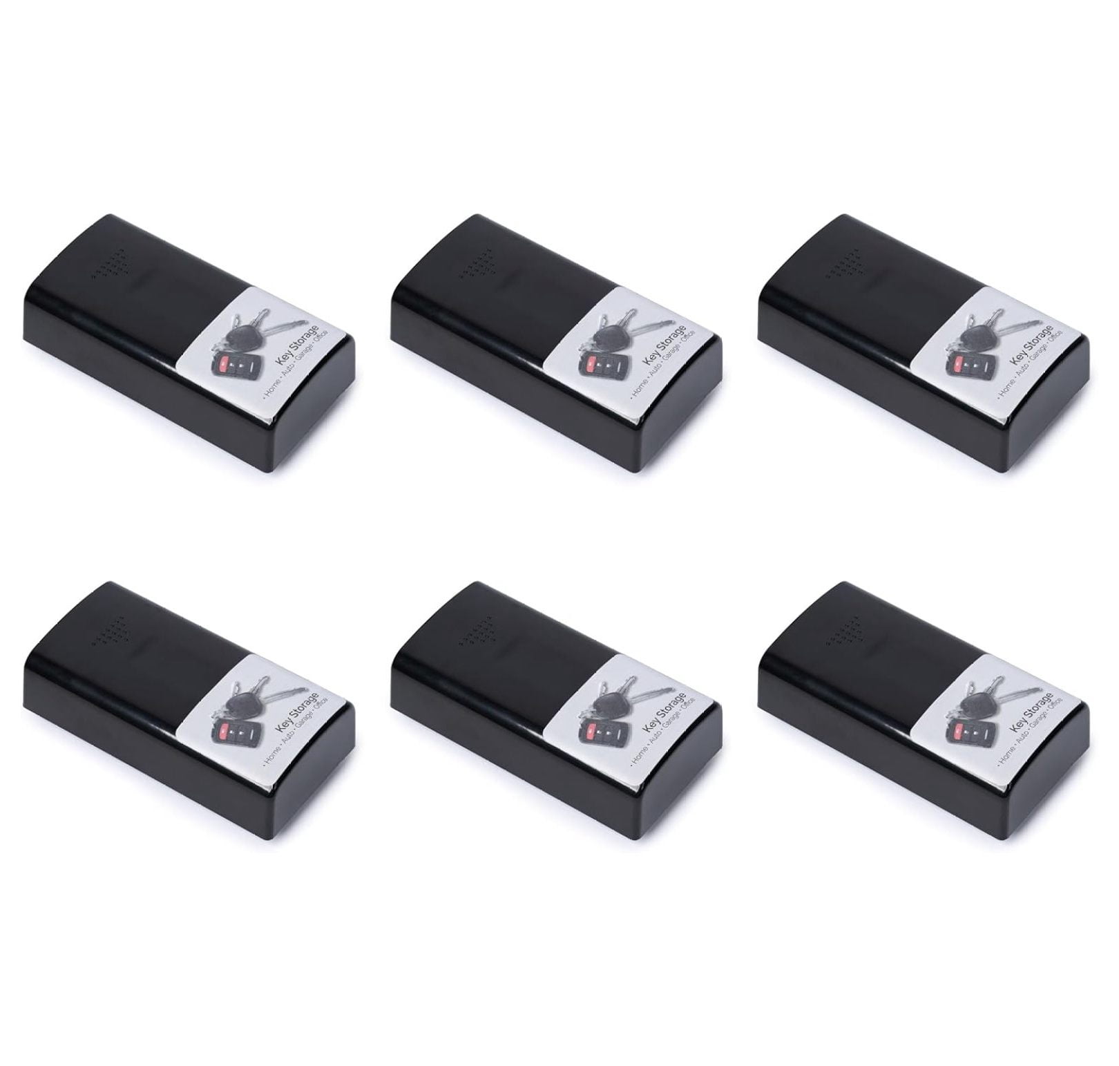 Hidden Key Compartment Xie Kun 6 Pack XL Magnetic Key Hider, Outdoor Hidden Storage ...