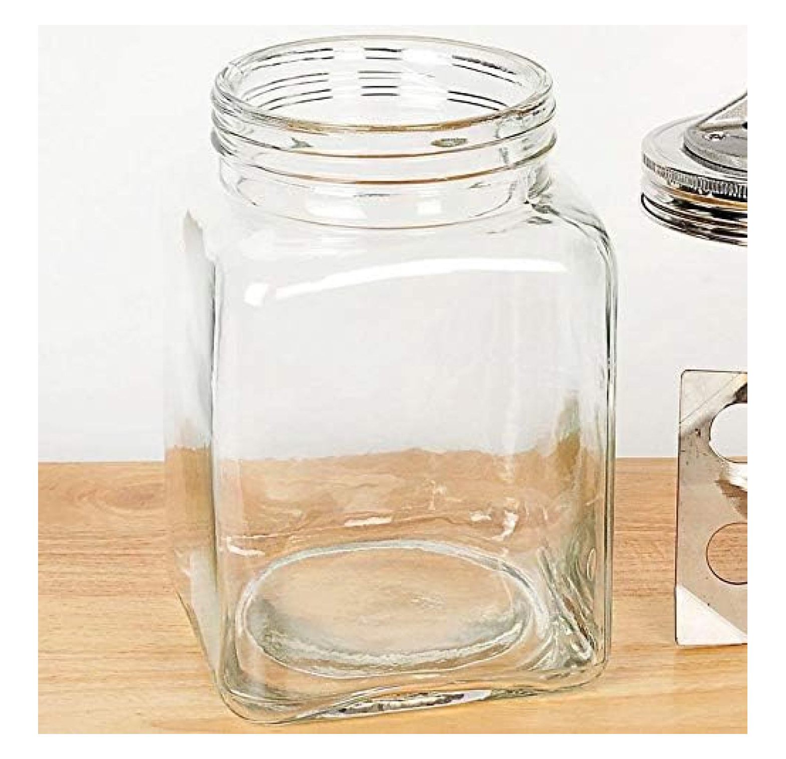 Xie Kun Replacement Square Glass Jar Old Fashioned Large Dazey Butter