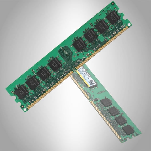 Xiede Brand DDR2 533MHz 1.8V 1GB Memory Stick RAM Module PC2-4200 240-Pin Upgraded Component for Desktop PC Compatible with AMD Motherboards (5.28 inches / 13.4 cm Length)