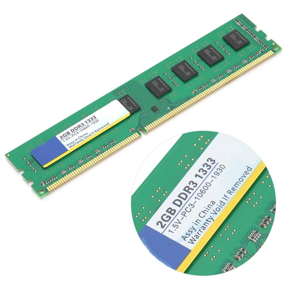 Xiede Memory Module Desktop for DDR3 2GB 1333Mhz PC3-10600 1.5V