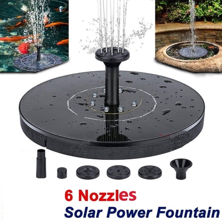 Xihaiying Energy Efficient Solar Bird Pond Fountain, 1.4W