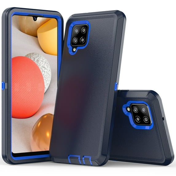Xihaiying Heavy Duty Case for Samsung Galaxy A42 5G Fashion Case Shockproof Military Triple Layers Protective Armor Holster Anti-Scratch Case