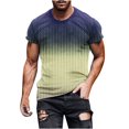 thumbnail image 1 of Xihbxyly Big Mens Shirts, Crew Neck Shirts for Men Short Sleeve Graphic T-shirt Breathable T-Shirts Shirts for Men Big and Tall, 1 of 5
