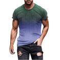 thumbnail image 1 of Xihbxyly Big Mens Shirts, Crew Neck Shirts for Men Short Sleeve Graphic T-shirt Breathable T-Shirts Shirts for Men Big and Tall, 1 of 5