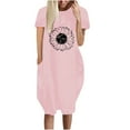 thumbnail image 1 of Xihbxyly Clearance Dress Maxi Dresses for Women 2025 Wedding Guest, Women's Plus Size Casual Dresses Long Sleeve Maxi Dress with Pockets, 1 of 5